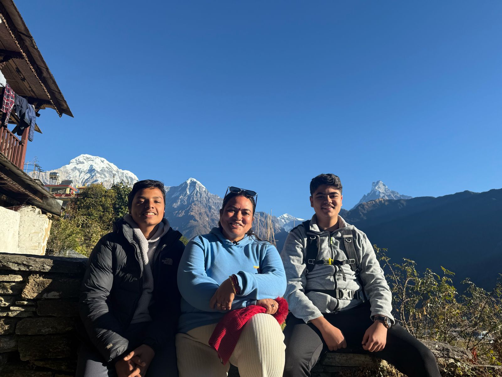 Nepal Family Holidays : Annapurna Luxury hike with kids
